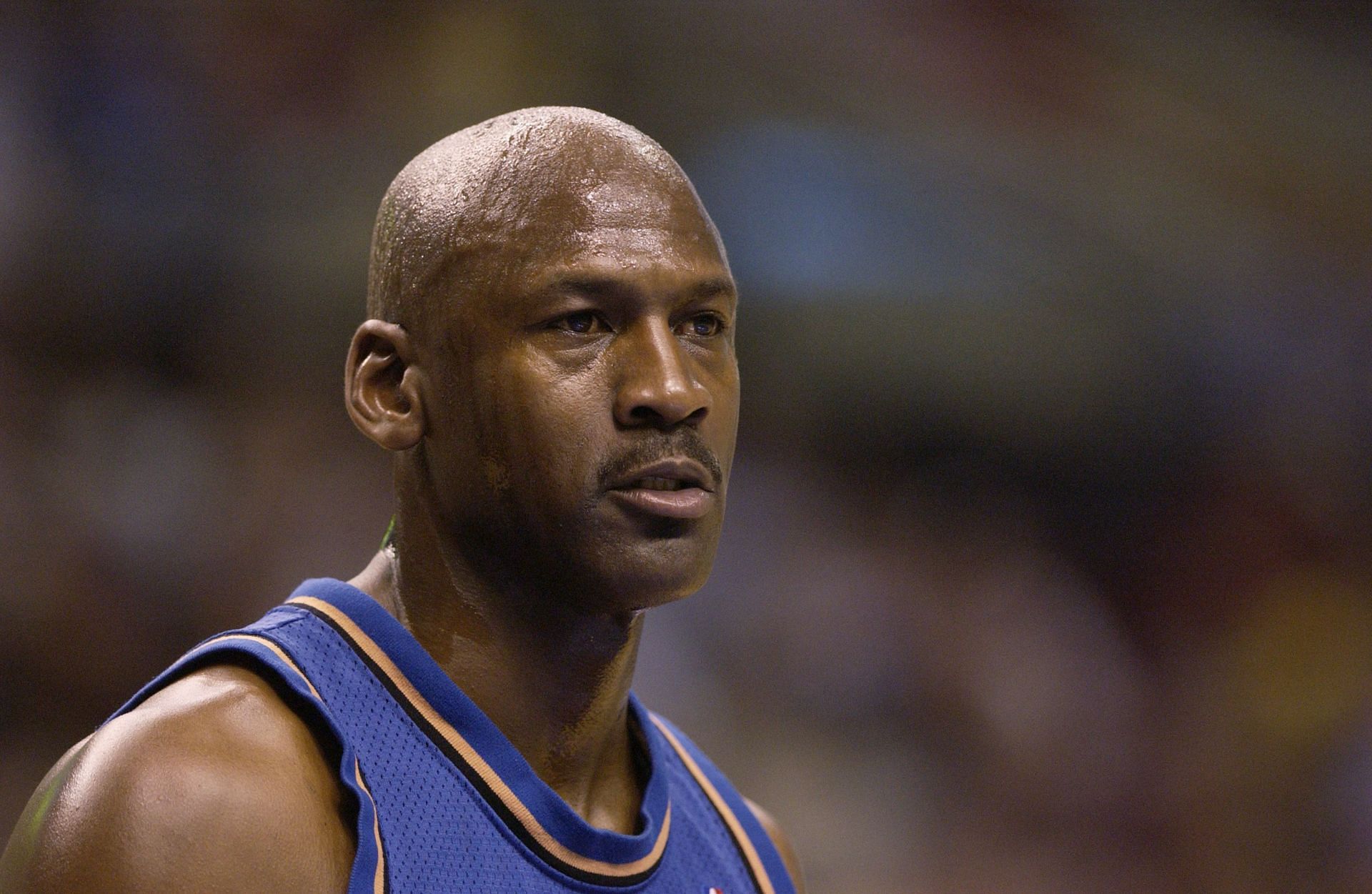 Michael Jordan with the Washington Wizards